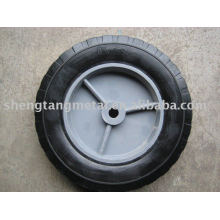 solid rubber wheel